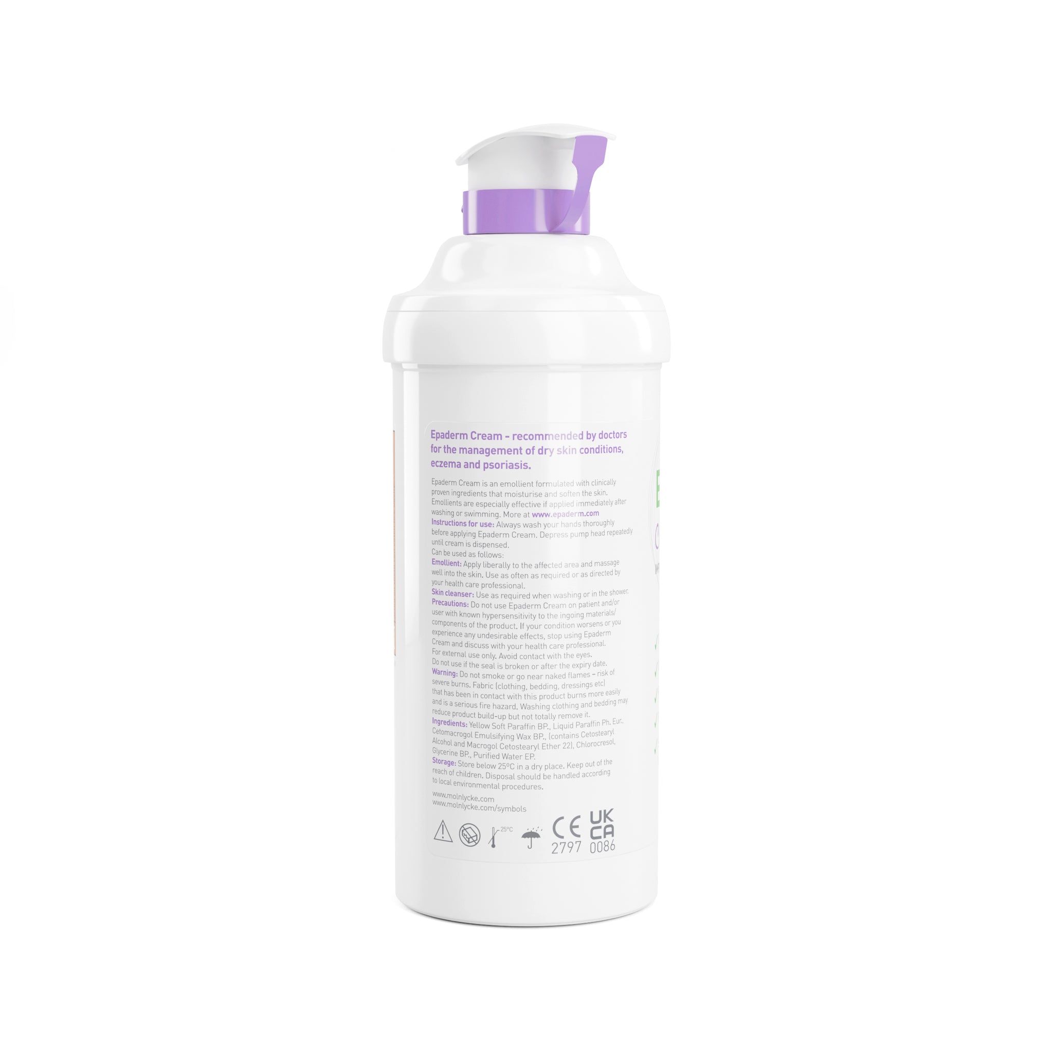 Epaderm 2-In-1 Cleansing Cream 500g 2