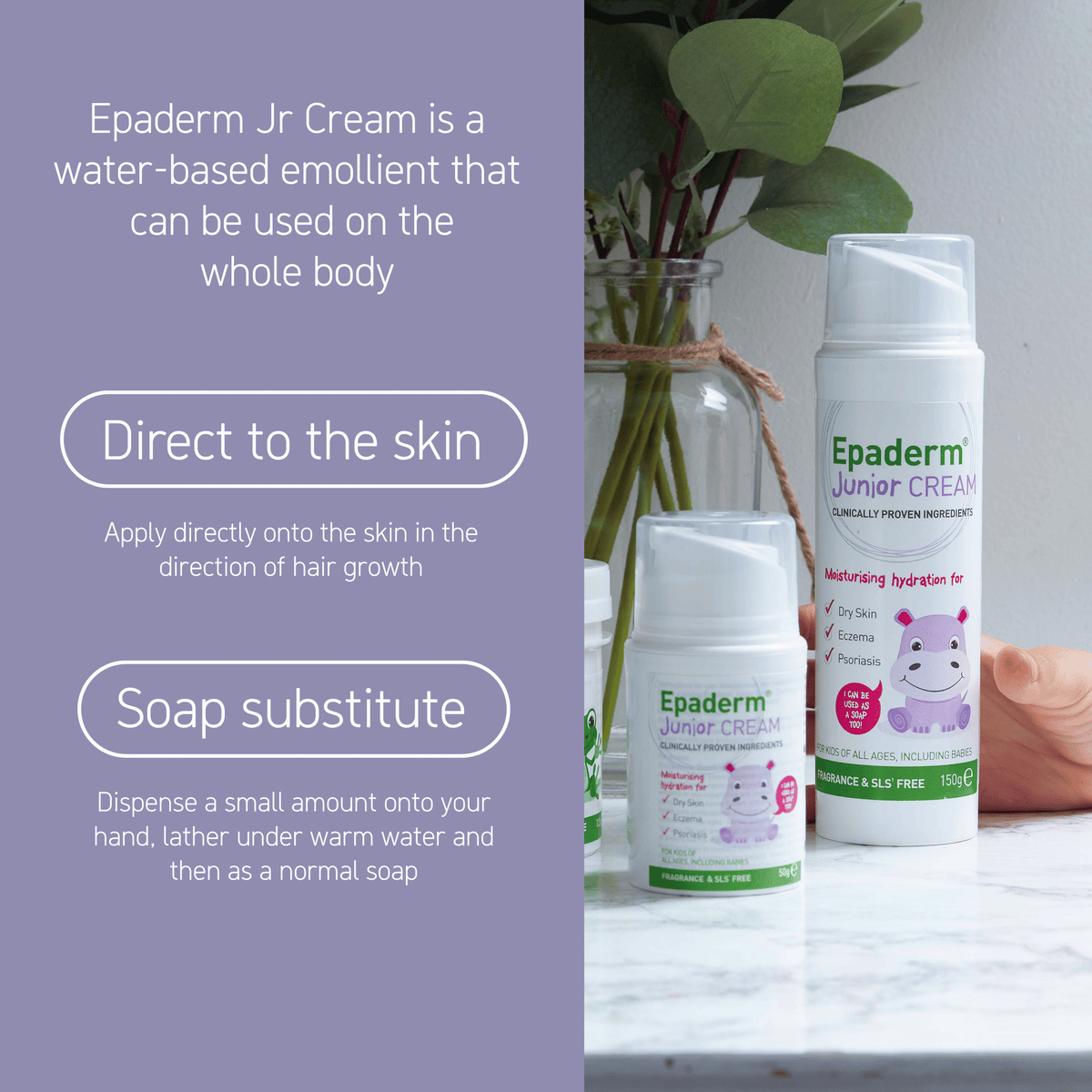 Junior Cream 50g – Epaderm