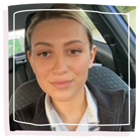 Women in car taking selfie